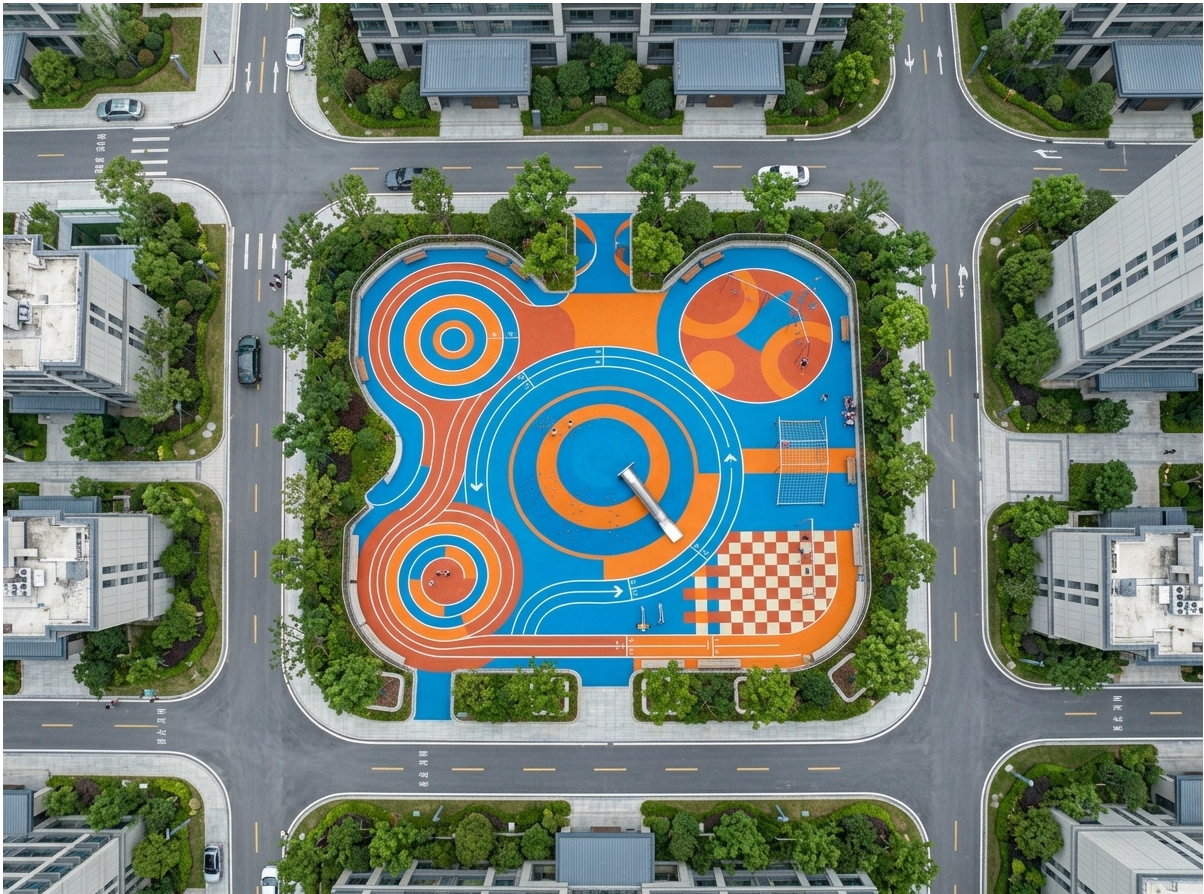 沧州市混合型塑胶跑道EPDM塑胶跑道 - 价格