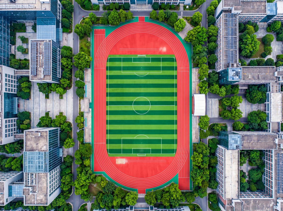 沧州市塑胶颗粒混合型塑胶跑道 - 厂家